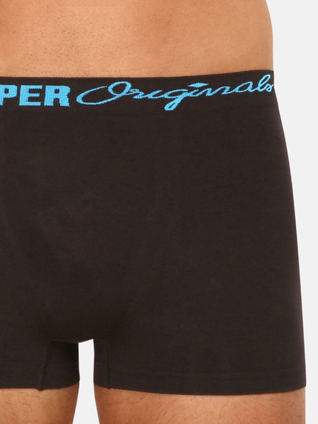 Lee Cooper Set aus fünf Paar schwarzen Lee Cooper Boxershorts für Herren