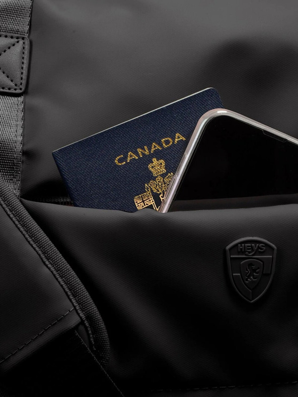 Heys Schwarze Unisex-Reisetasche Heys Puffer Duffel Bag Black