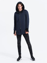 Ombre Clothing Dunkelblauer Herren-Kapuzenpullover Ombre Clothing