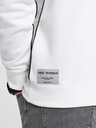 Ombre Clothing Graues und weißes Herren-Sweatshirt Ombre Clothing