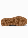 Ombre Clothing Weiße und graue Herren-Turnschuhe Ombre Clothing