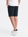 Ombre Clothing Schwarze Herren-Trainingsanzug-Shorts Ombre Clothing