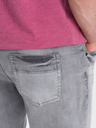 Ombre Clothing Graue Herren Denim Shorts Ombre Kleidung