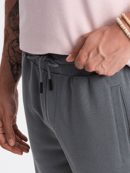 Ombre Clothing Graue Herren Basic Trainingshose Ombre Clothing