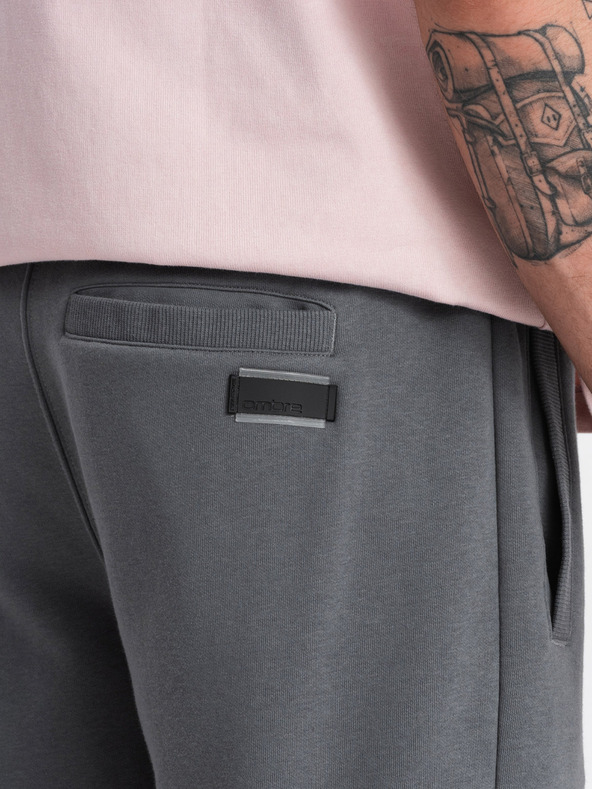 Ombre Clothing Graue Herren Basic Trainingshose Ombre Clothing