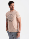 Ombre Clothing Hellrosa Herren T-Shirt bedruckt Ombre Kleidung