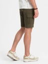 Ombre Clothing |Grüne Herren Cargo Shorts Ombre Clothing