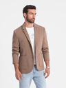Ombre Clothing Beige Herren Blazer mit Taschen Ombre Clothing