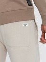 Ombre Clothing Beige Herren Jogginghosen Ombre Clothing