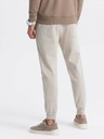 Ombre Clothing Beige Herren Jogginghosen Ombre Clothing