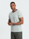 Ombre Clothing Grau Herren T-Shirt Ombre Kleidung