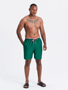 Ombre Clothing Grüne Herren-Badeanzüge mit Rippenmuster Ombre Clothing