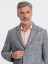 Ombre Clothing Graue Herrenjacke Ombre Clothing