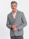 Ombre Clothing Graue Herrenjacke Ombre Clothing