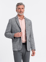 Ombre Clothing Graue Herrenjacke Ombre Clothing