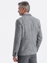 Ombre Clothing Graue Herrenjacke Ombre Clothing