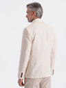 Ombre Clothing Cremefarbener Herren Blazer Ombre Clothing