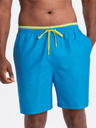 Ombre Clothing Blaue gerippte Herren-Badebekleidung Ombre Clothing