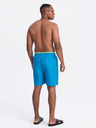 Ombre Clothing Blaue gerippte Herren-Badebekleidung Ombre Clothing