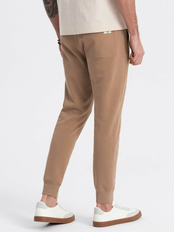 Ombre Clothing Braune Herren-Jogginghose Ombre Clothing