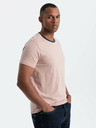 Ombre Clothing Rosa Herren-T-Shirt Ombre Clothing