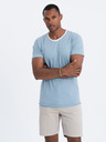 Ombre Clothing Blaues Herrenhemd Ombre Clothing