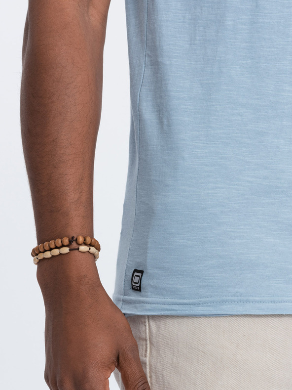 Ombre Clothing Blaues Herrenhemd Ombre Clothing