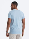 Ombre Clothing Blaues Herrenhemd Ombre Clothing