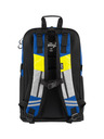 BAAGL  Blauer Schulrucksack kubisch neon Baagl