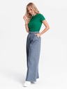 Edoti Damen Basic-T-Shirt LR - grün EDOTI