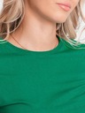 Edoti Damen Basic-T-Shirt LR - grün EDOTI