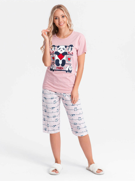 Edoti Damenpyjama – Pfirsich EDOTI