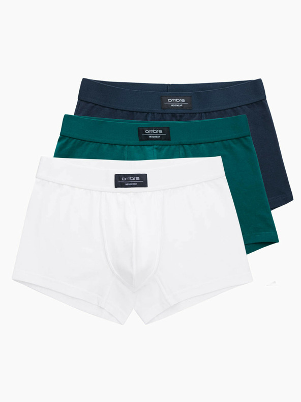 Ombre Clothing Unifarbene BASIC Boxershorts für Herren mit Elastan Ombre Clothing