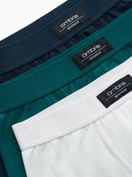 Ombre Clothing Unifarbene BASIC Boxershorts für Herren mit Elastan Ombre Clothing