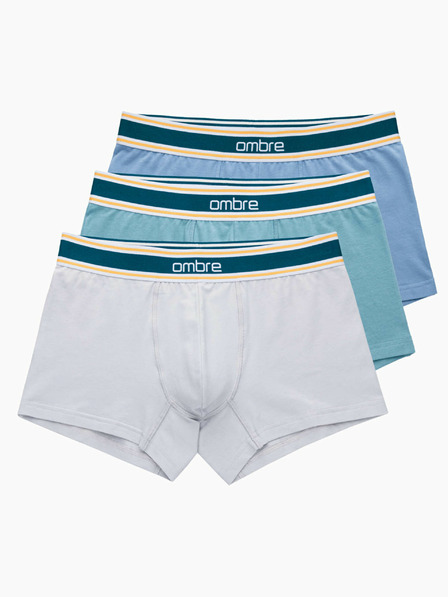 Ombre Clothing Klassische Herren-Boxershorts mit dekorativem Gummibund Ombre Clothing