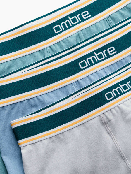 Ombre Clothing Klassische Herren-Boxershorts mit dekorativem Gummibund Ombre Clothing