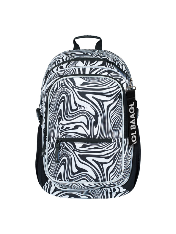 BAAGL  Schwarzer Schulrucksack Baagl Core Mixture