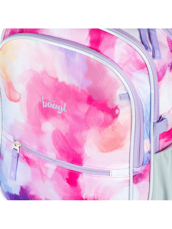 BAAGL  Rosa Schulrucksack Baagl Core Painting