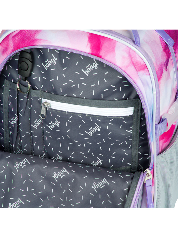 BAAGL  Rosa Schulrucksack Baagl Core Painting