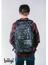 BAAGL  Baagl Core Technic grauer Schulrucksack