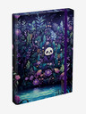 BAAGL  Lila Schulheftmappen A4 Baagl Jungle Panda