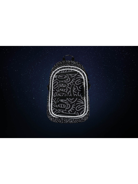 BAAGL  Schwarzer Schulrucksack Baagl Core Element