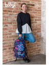 BAAGL  Lila Schulset - Rucksack, Mäppchen, Tasche Baagl Core Marble