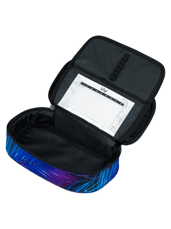 BAAGL  Blaues Schulmäppchen Baagl Palm