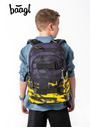 BAAGL  Graues Schulset - Rucksack, Mäppchen, Tasche Baagl Skate Dune