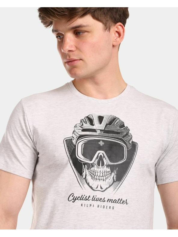 Kilpi Herren T-Shirt aus Baumwolle Kilpi VIBE-M Hellgrau