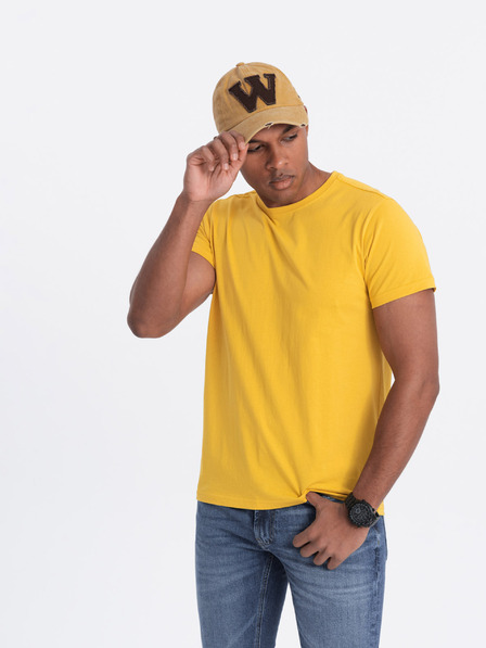 Ombre Clothing BASIC Baumwoll-T-Shirts im 3er-Pack Ombre Clothing