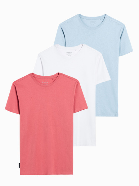 Ombre Clothing BASIC T-Shirts aus Baumwolle im 3er Pack von Ombre Clothing