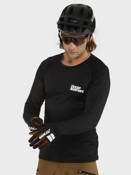 Horsefeathers Hart LS Thermal T-Shirt - schwarz Größe S HORSEFEATHERS
