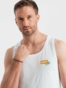 Ombre Clothing Herren Baumwoll-Top Summer Vibe mit Aufdruck Ombre Clothing